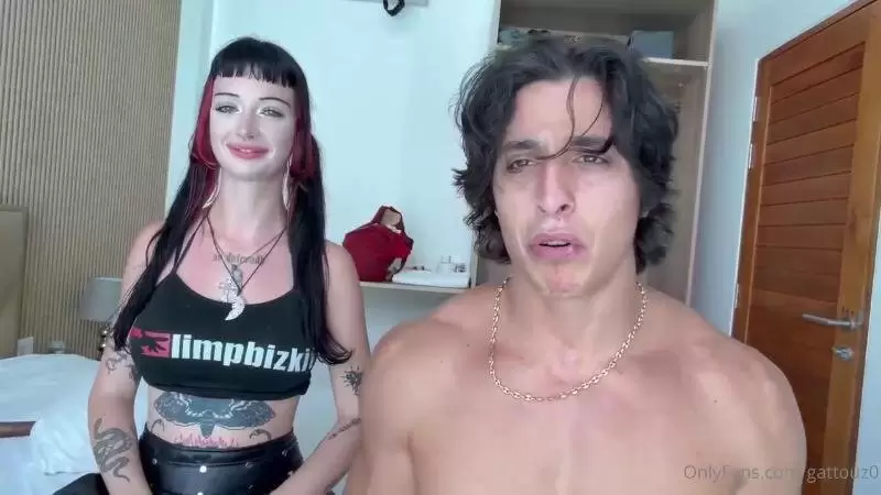 [OnlyFans] Irishbrat & Gattouz0 (Goth Irish Girl Fucked Hard And Creampied)